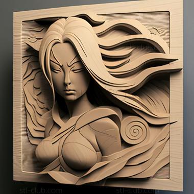 3D model Tsunade FROM NARUTO (STL)